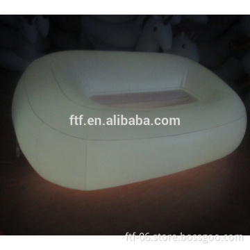 Cheap LED furniture inflatable sofa